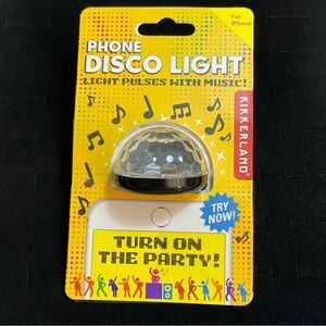 Kikkerland Phone Disco Light Music Reactive iPhone Party Light